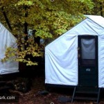Tent cabins at Curry Village