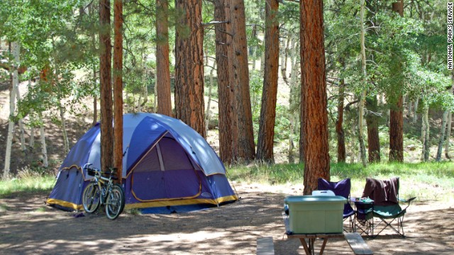 Tent camping from CNN.com