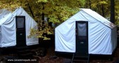 Tent cabins at Curry Village